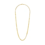 Suzanne Kalan Block-Chain Air Thick Necklace in 18K Yellow Gold | Fine Necklaces | Coveti