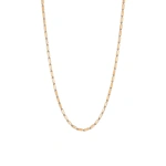Suzanne Kalan Block-Chain Medium Necklace in 18K Rose Gold | Fine Necklaces | Coveti