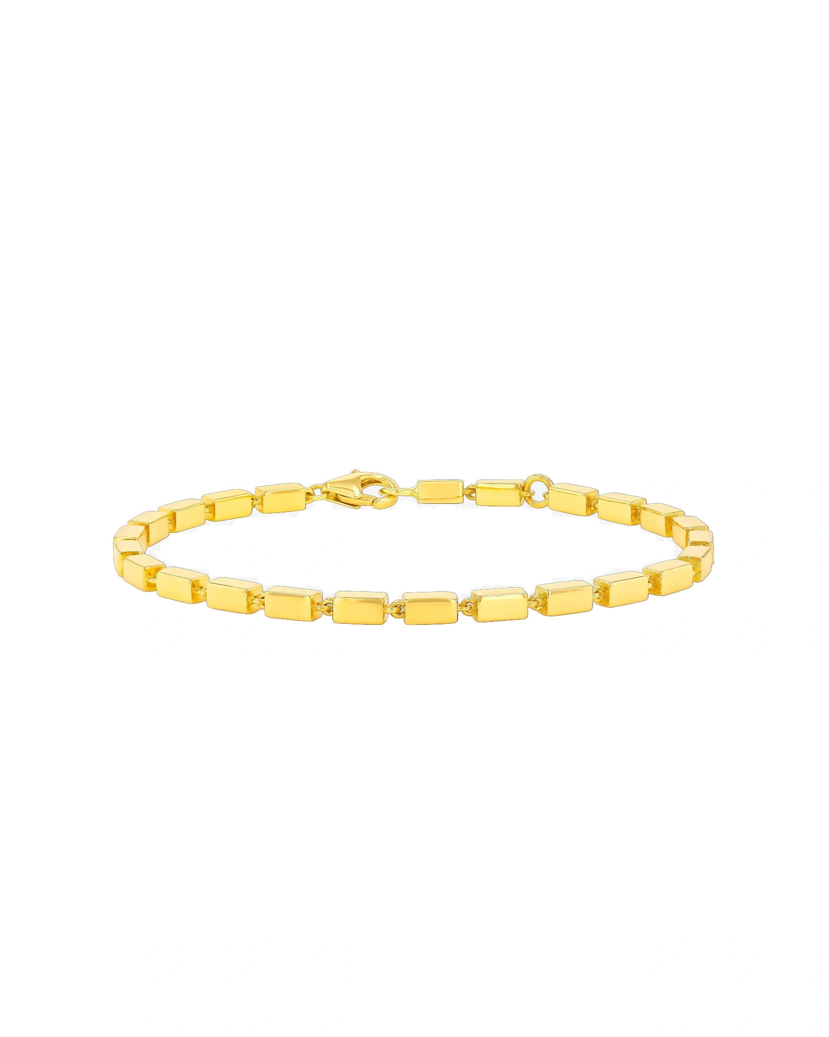 Suzanne Kalan Block-Chain Thick Bracelet in 18K Yellow Gold Suzanne Kalan Block-Chain Thick Bracelet in 18K Yellow Gold | Fine Bracelets | Coveti