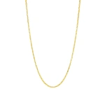 Suzanne Kalan Block-Chain Thin Necklace in 18K Yellow Gold | Fine Necklaces | Coveti