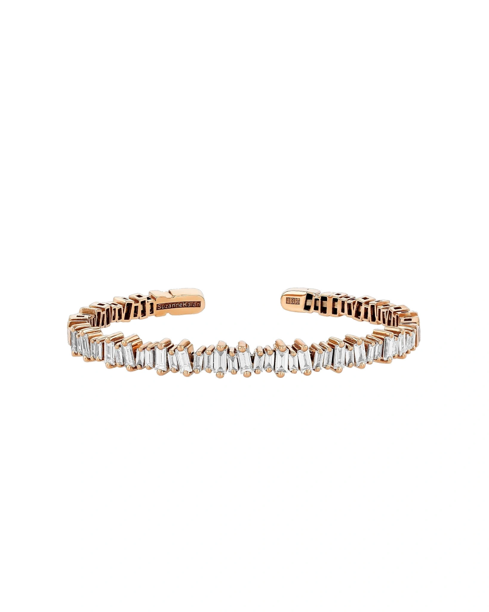 Suzanne Kalan Bold Bangle in 18K Rose Gold Suzanne Kalan Bold Bangle in 18K Rose Gold | Fine Bracelets | Coveti