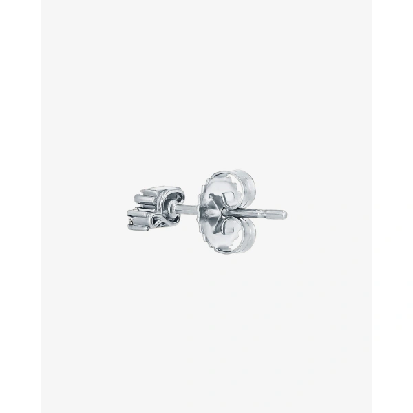 Suzanne Kalan Bold Burst Diamond Studs in 18K White Gold | Fine Earrings | Coveti