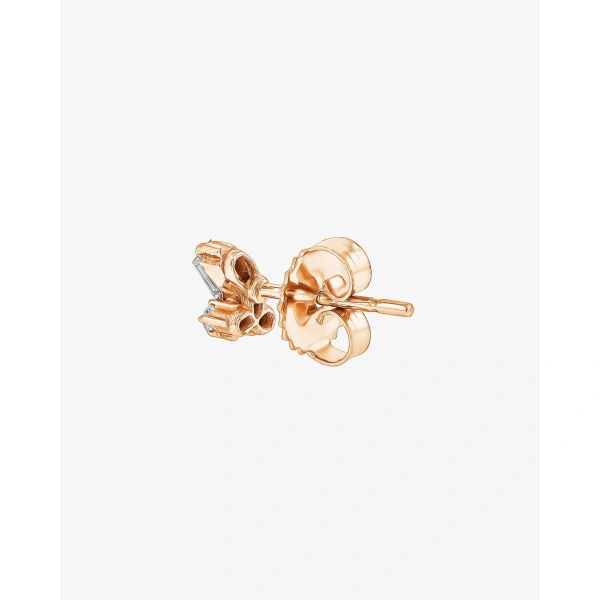 Suzanne Kalan Bold Burst Mini Diamond Studs in 18K Rose Gold | Fine Earrings | Coveti