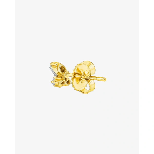 Suzanne Kalan Bold Burst Mini Diamond Studs in 18K Yellow Gold | Fine Earrings | Coveti