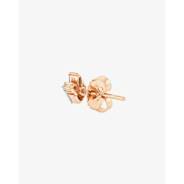 Suzanne Kalan Bold Cluster Diamond Studs in 18K Rose Gold | Fine Earrings | Coveti