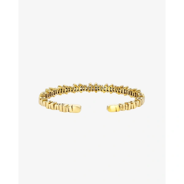 Suzanne Kalan Bold Diamond Bangle in 18K Yellow Gold, Ref. AKB340-YGX | Fine Bracelets | Coveti