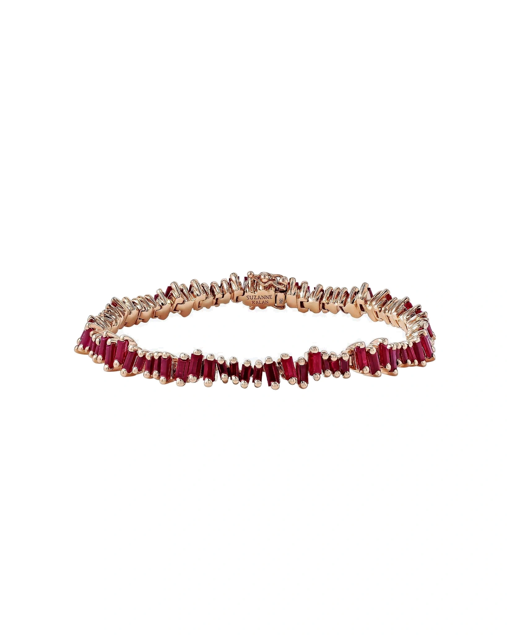 Suzanne Kalan Bold Ruby Tennis Bracelet in 18K Rose Gold Suzanne Kalan Bold Ruby Tennis Bracelet in 18K Rose Gold | Fine Bracelets | Coveti