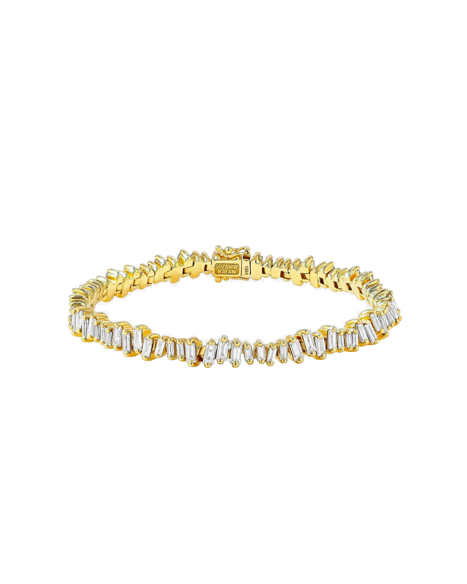 Suzanne Kalan Bold Tennis Bracelet in 18K Yellow Gold, Ref. AKB397-YG Suzanne Kalan Bold Tennis Bracelet in 18K Yellow Gold, Ref. AKB397-YG | Fine Bracelets | Coveti