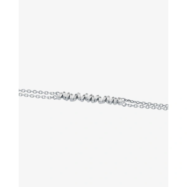 Suzanne Kalan Classic Diamond Bar Bracelet in 18K White Gold | Fine Bracelets | Coveti