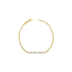 Suzanne Kalan Classic Diamond Bar Bracelet in 18K Yellow Gold | Fine Bracelets | Coveti