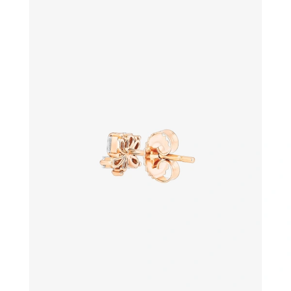 Suzanne Kalan Classic Diamond Cluster Studs in 18K Rose Gold | Fine Earrings | Coveti