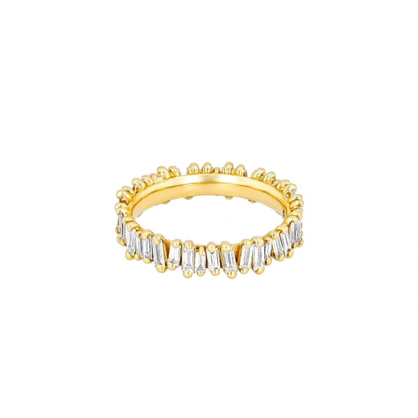 Classic Diamond Eternity Band in 18K Yellow Gold