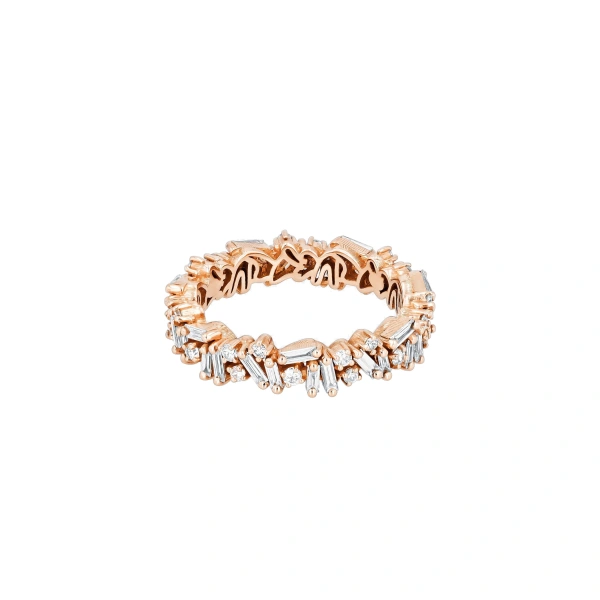 Classic Diamond Icon Eternity Band in 18K Rose Gold