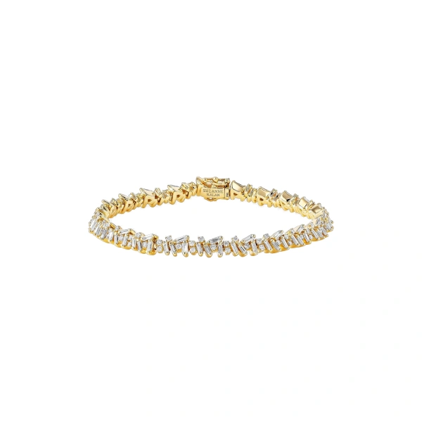Classic Diamond Icon Tennis Bracelet in 18K Yellow Gold