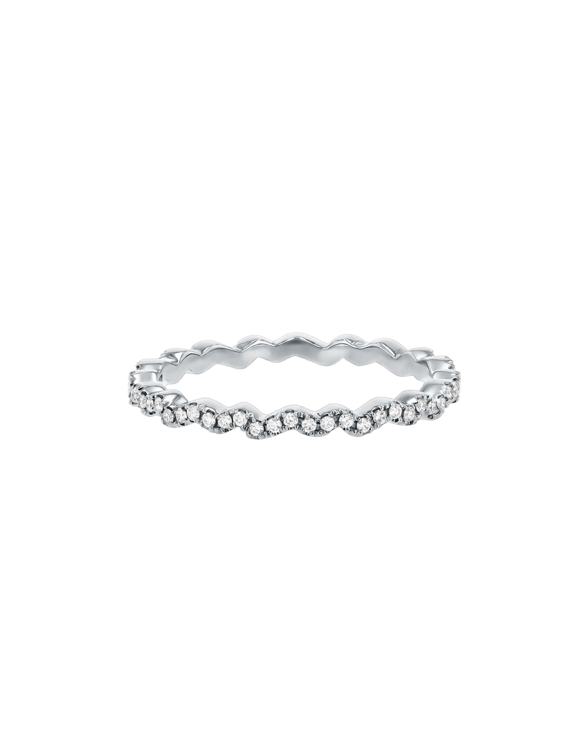 Suzanne Kalan Classic Diamond Ivy Eternity Band in 18K White Gold Suzanne Kalan Classic Diamond Ivy Eternity Band in 18K White Gold | Fine Rings | Coveti