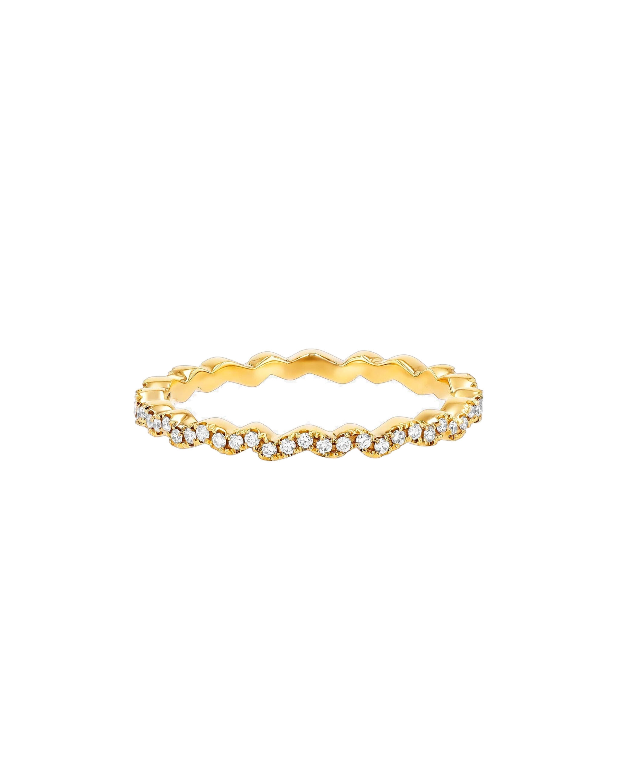 Suzanne Kalan Classic Diamond Ivy Eternity Band in 18K Yellow Gold Suzanne Kalan Classic Diamond Ivy Eternity Band in 18K Yellow Gold | Fine Rings | Coveti