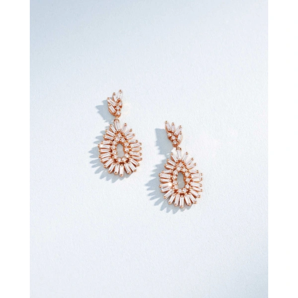 Suzanne Kalan Classic Diamond Mini Tear Drop Earrings in 18K Yellow Gold | Fine Earrings | Coveti