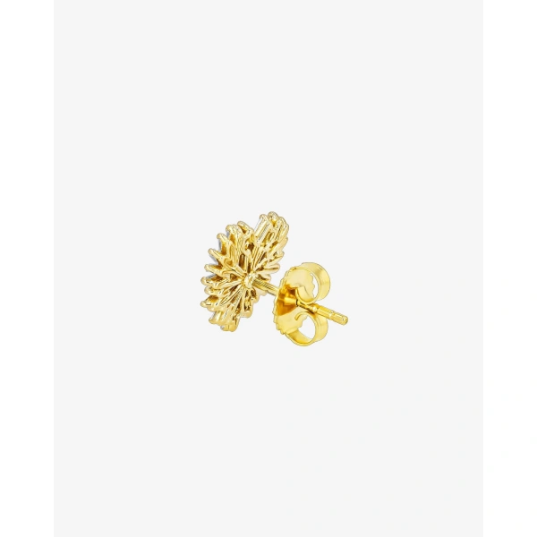 Suzanne Kalan Classic Diamond Small Heart Studs in 18K Yellow Gold | Fine Earrings | Coveti
