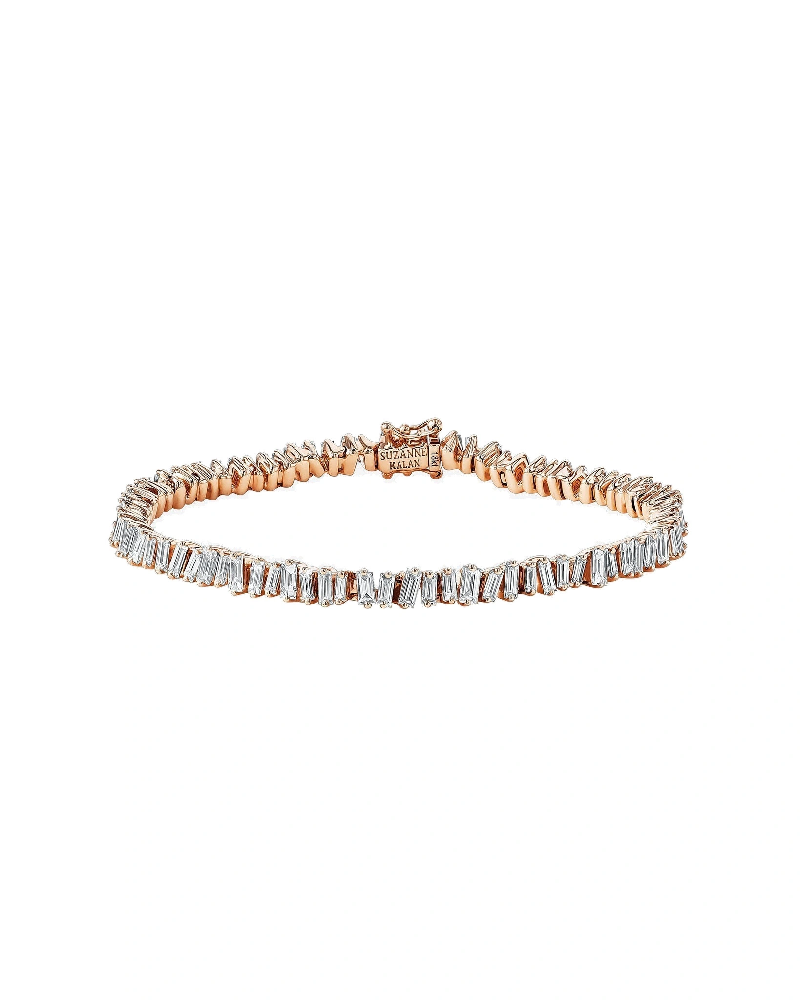 Suzanne Kalan Classic Diamond Tennis Bracelet in 18K Rose Gold, Ref. AKB308-RGX Suzanne Kalan Classic Diamond Tennis Bracelet in 18K Rose Gold, Ref. AKB308-RGX | Fine Bracelets | Coveti