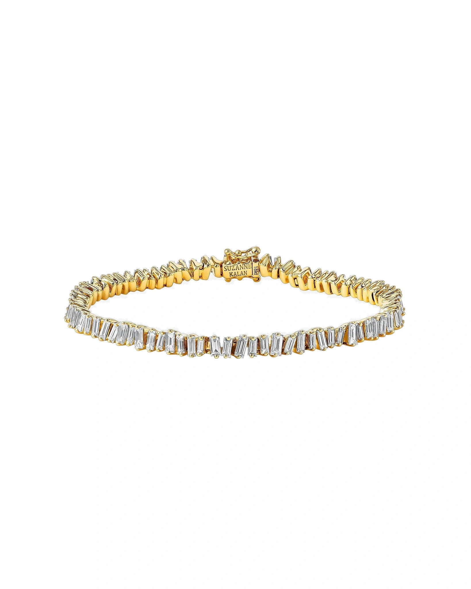 Suzanne Kalan Classic Diamond Tennis Bracelet in 18K Yellow Gold, Ref. AKB308-YGX Suzanne Kalan Classic Diamond Tennis Bracelet in 18K Yellow Gold, Ref. AKB308-YGX | Fine Bracelets | Coveti