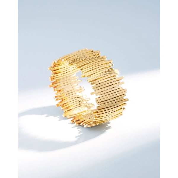 Suzanne Kalan Classic Gold Cuff in 18K Yellow Gold | Fine Bracelets | Coveti