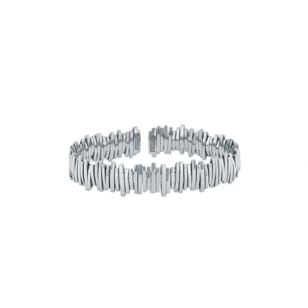 Classic Gold Milli Bangle in 18K White Gold