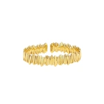 Suzanne Kalan Classic Gold Milli Bangle in 18K Yellow Gold | Fine Bracelets | Coveti