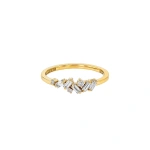 Suzanne Kalan Frenzy Diamond Ring in 18K Yellow Gold | Fine Rings | Coveti