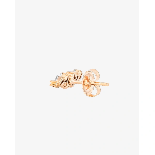 Suzanne Kalan Frenzy Diamond Studs in 18K Rose Gold | Fine Earrings | Coveti