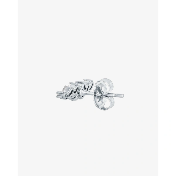 Suzanne Kalan Frenzy Diamond Studs in 18K White Gold | Fine Earrings | Coveti