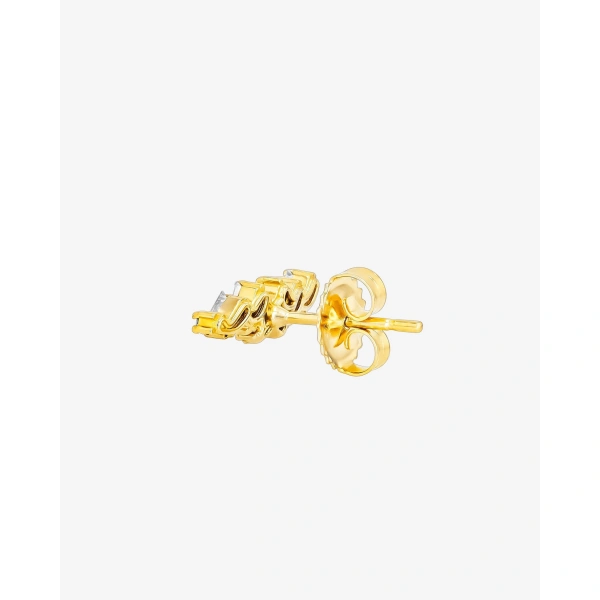 Suzanne Kalan Frenzy Diamond Studs in 18K Yellow Gold | Fine Earrings | Coveti