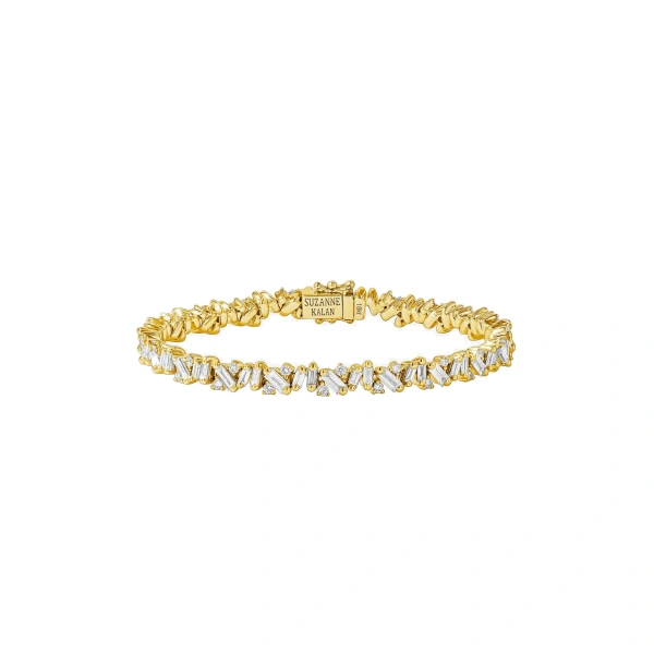 Frenzy Diamond Tennis Bracelet in 18K Yellow Gold