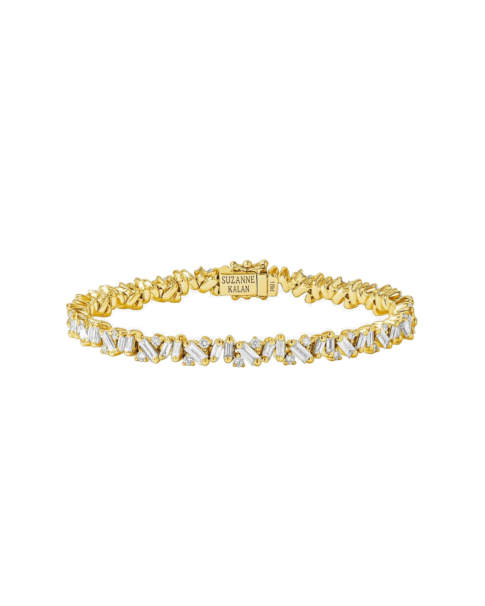 Suzanne Kalan Frenzy Diamond Tennis Bracelet in 18K Yellow Gold Suzanne Kalan Frenzy Diamond Tennis Bracelet in 18K Yellow Gold | Fine Bracelets | Coveti