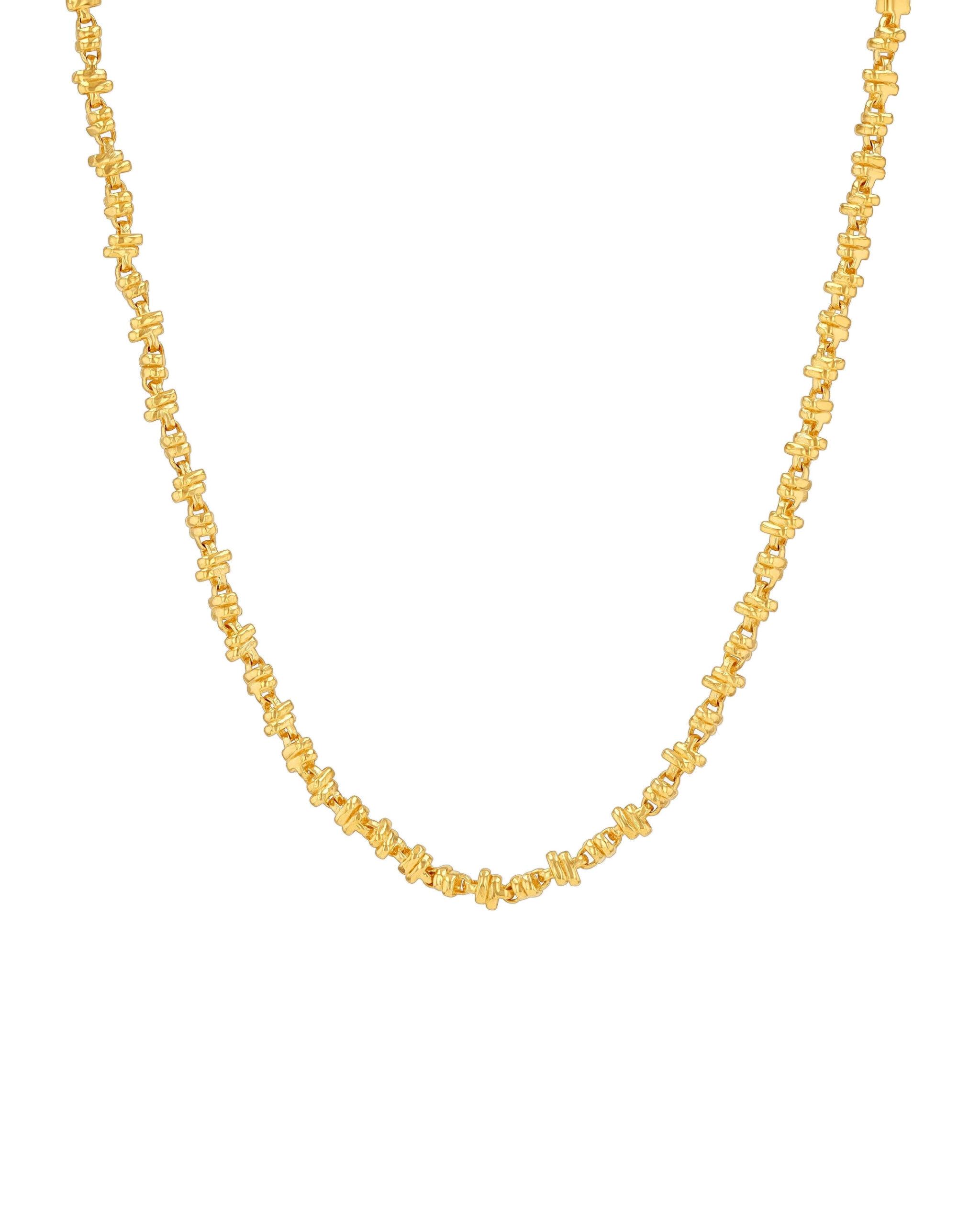 Suzanne Kalan Gilded Cluster Mini Chain Necklace in 18K Yellow Gold Suzanne Kalan Gilded Cluster Mini Chain Necklace in 18K Yellow Gold | Fine Necklaces | Coveti