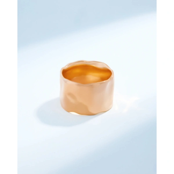 Suzanne Kalan Gilded Diamond Milli Band in 18K Rose Gold | Fine Rings | Coveti