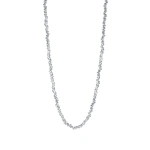 Suzanne Kalan Golden 36" Inch Tennis Necklace in 18K White Gold | Fine Necklaces | Coveti