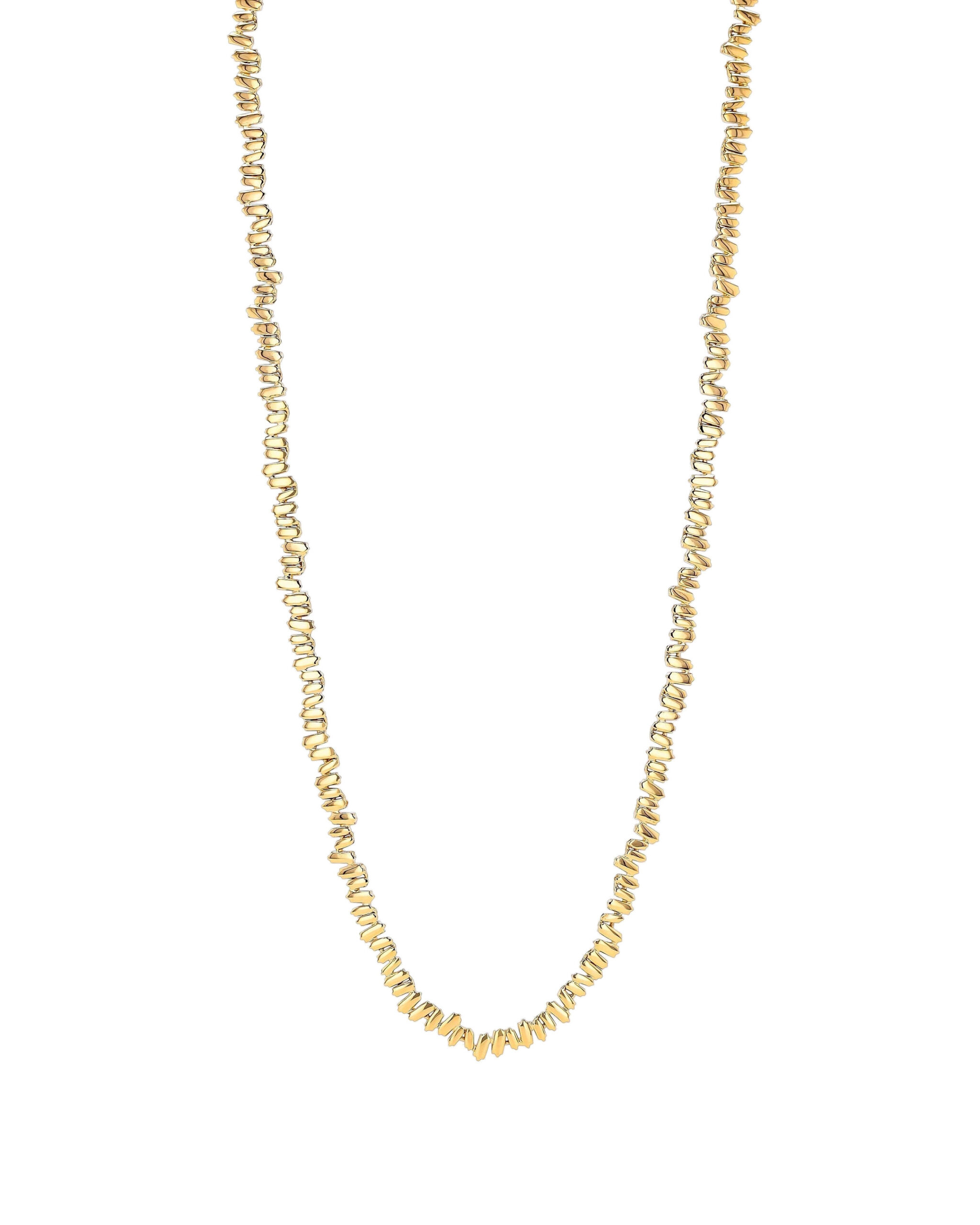 Suzanne Kalan Golden 36" Inch Tennis Necklace in 18K Yellow Gold Suzanne Kalan Golden 36" Inch Tennis Necklace in 18K Yellow Gold | Fine Necklaces | Coveti