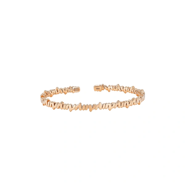 Suzanne Kalan Golden Bangle in 18K Rose Gold, Ref. AKB124-RG | Fine Bracelets | Coveti