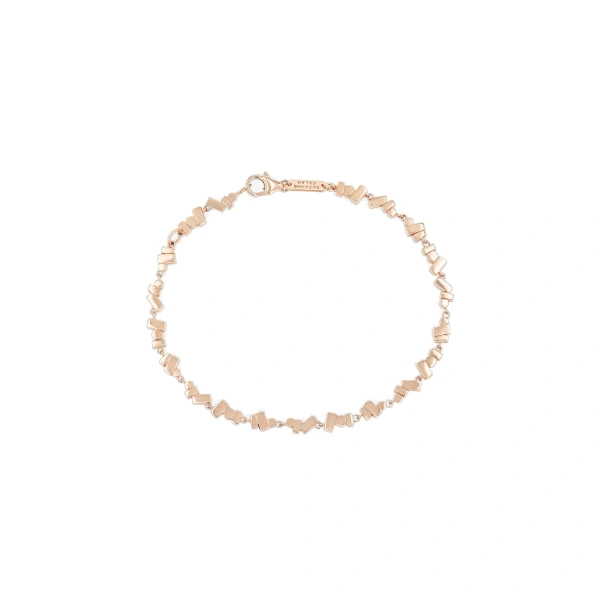 Golden Cluster Bracelet in 18K Rose Gold