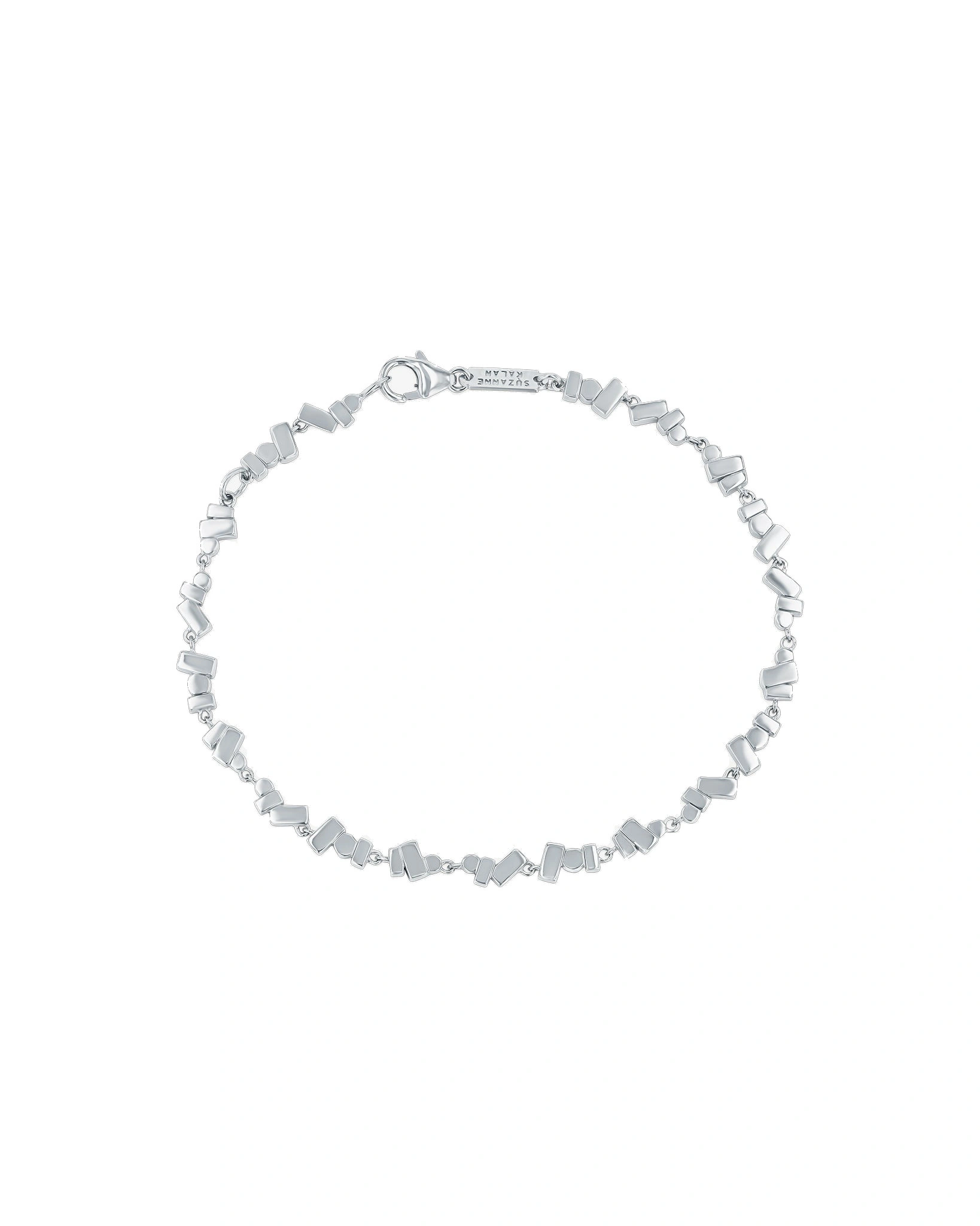 Suzanne Kalan Golden Cluster Bracelet in 18K White Gold Suzanne Kalan Golden Cluster Bracelet in 18K White Gold | Fine Bracelets | Coveti