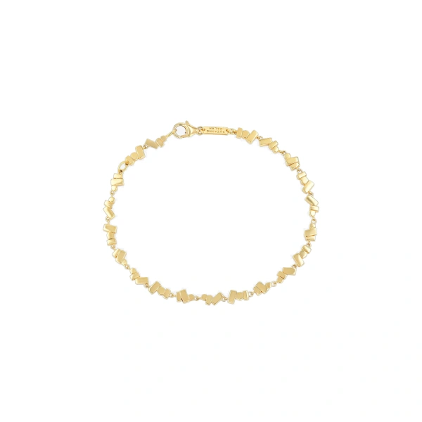 Suzanne Kalan Golden Cluster Bracelet in 18K Yellow Gold | Fine Bracelets | Coveti