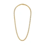 Suzanne Kalan Golden Diamond Tennis Necklace in 18K Yellow Gold | Fine Necklaces | Coveti