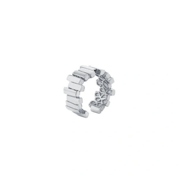Golden Ear Cuff in 18K White Gold