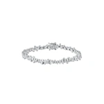 Suzanne Kalan Golden ID Bracelet in 18K White Gold, Ref. AKB466-WG | Fine Bracelets | Coveti
