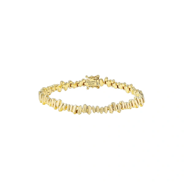 Golden ID Bracelet in 18K Yellow Gold, Ref. AKB466-YG