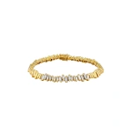 Suzanne Kalan Golden ID Bracelet in 18K Yellow Gold, Ref. AKB563-W-YG | Fine Bracelets | Coveti