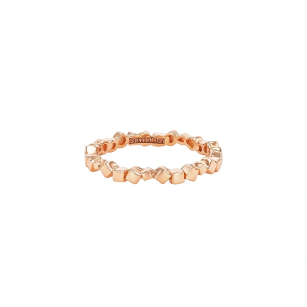 Suzanne Kalan Golden Mini Band in 18K Rose Gold, Ref. GCR104-RG | Fine Rings | Coveti