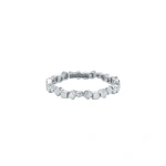 Suzanne Kalan Golden Mini Band in 18K White Gold, Ref. GCR104-WG | Fine Rings | Coveti