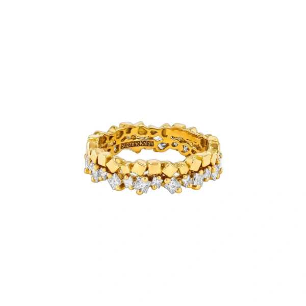 Golden Mini Band in 18K Yellow Gold, Ref. GCR102D-YG