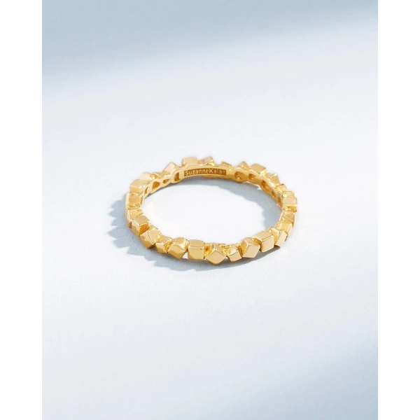 Suzanne Kalan Golden Mini Band in 18K Yellow Gold, Ref. GCR104-YGX | Fine Rings | Coveti